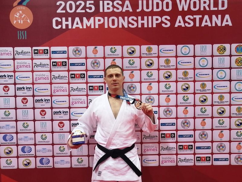 Россия взяла второе место на чемпионате мира по дзюдо среди слепых в Казахстане