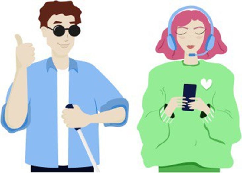 Волонтёры, которые становятся глазами: как работает служба «Робин Онлайн Помощь» для незрячих людей